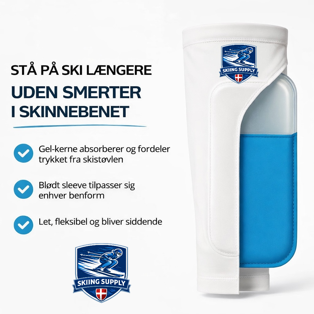2 stk SkiGuard Ultimate Benbeskytter – Sort - Billede 5