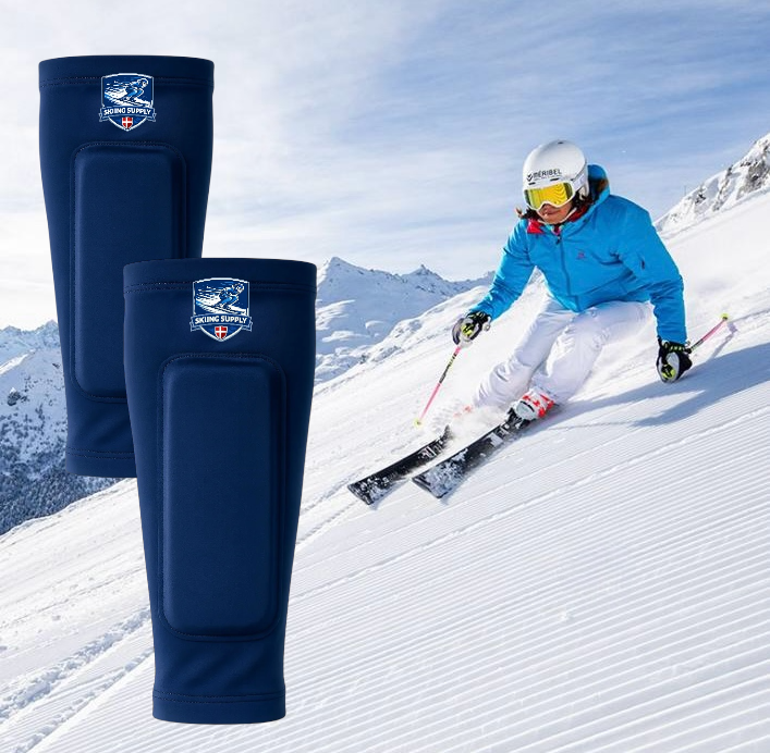 2 stk SkiGuard Ultimate Benbeskytter – Blå